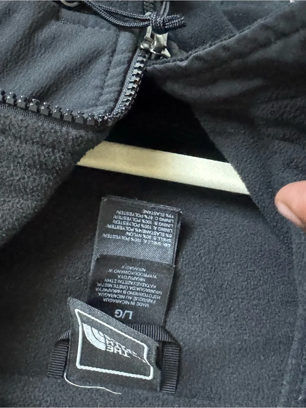 The North Face Men’s Black Softshell Jacket with Zip Pockets